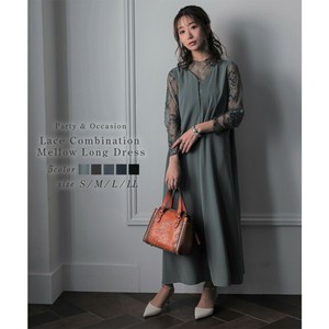 礼服 蕾丝拼接