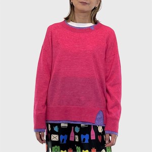 Sweater/Knitwear Color Palette Pullover Knitted Rib