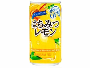 サンガリア すっきりとはちみつレモン 缶 185g x30【ジュース・炭酸】