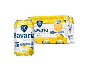 Bavaria 0.0％ Lemon 330mlx6本x4【ノンアルコール】