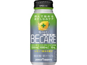 ポッカサッポロ キレートレモンBECARE ボトル缶 190mlx30【炭酸飲料】