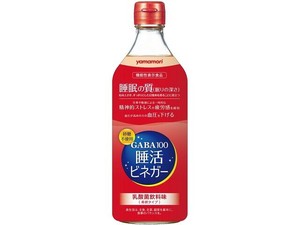 ヤマモリ GABA100 睡活ビネガー瓶 500mlx12【炭酸飲料・ジュース】