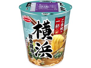 エースコック ご当地の一杯 横浜 豚骨醤油 63g x12【ラーメン・カップ麺】