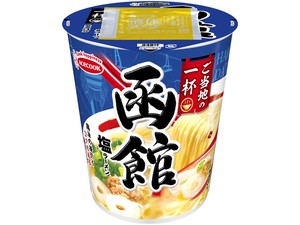 エースコック ご当地の一杯 函館 塩ラーメン 60g x12【ラーメン・カップ麺】