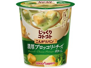 ポッカサッポロ こんがりパン 濃厚ブロチーチー カップ 21.7gx6【スープ・味噌汁】