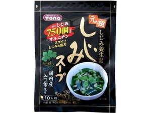 トーノー しじみスープ オルニチン入 40gx10【味噌汁・スープ】