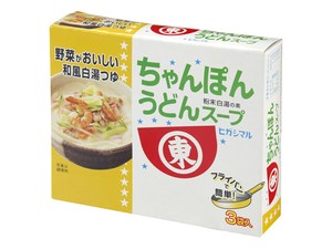 ヒガシマル ちゃんぽんうどんスープ 3袋x10【だし・つゆ】