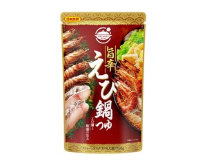 日本食研 旨辛えび鍋つゆ 750gx10【だし・つゆ】
