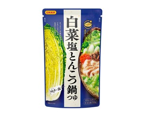 日本食研 白菜塩とんこつ鍋つゆ 750gx10【だし・つゆ】