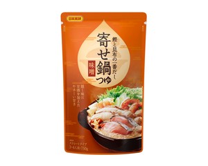 日本食研 寄せ鍋つゆ味噌味 750gx10【だし・つゆ】