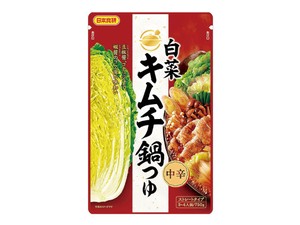 日本食研 白菜キムチ鍋つゆ 750gx10【だし・つゆ】
