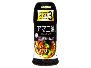 オーマイPLUS アマニ油ドレッシング 黒酢たまねぎ 150gx12【ドレッシング・サラダ】