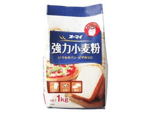 オーマイ 強力小麦粉 1Kgx15【小麦粉・ミックス】