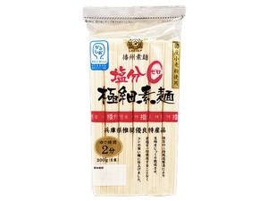 田靡製麺 塩分ゼロ 極細素麺 300gx12【そば・うどん】