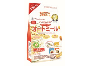 日本食品 プレミアムピュアトラディショナルオートミール 1Kgx2【グラノーラ】