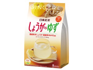 日東紅茶 しょうが＆ゆず 9.8gx8x6【コーヒー・紅茶】