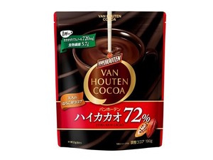 バンホーテン ハイカカオ72％ 190gx12【コーヒー・紅茶】