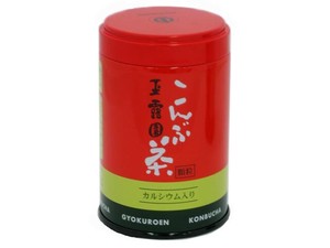 玉露園 こんぶ茶 カルシウム入(顆粒)缶 45gx5【お茶】