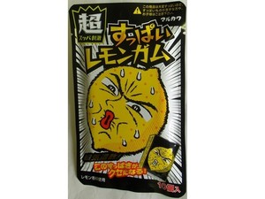 丸川 すっぱいレモンガム 10個x10【飴・グミ・ガム】