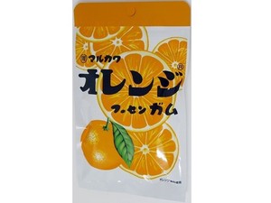 丸川 オレンジフーセンガム チャック袋 47gx10【飴・グミ・ガム】