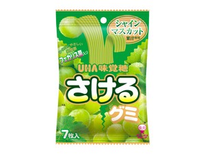味覚糖 さけるグミ シャインマスカット 7枚x10【飴・グミ・ガム】