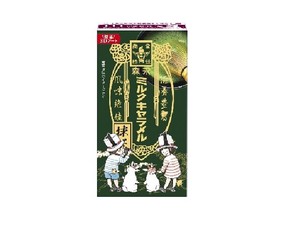 森永 ミルクキャラメル 抹茶 12粒 x10【飴・グミ・ガム】