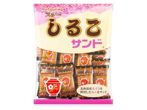 松永製菓 スターしるこサンド 160gx16【チョコ・ビスケット】