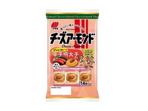 三幸製菓 チーズアーモンド 辛子明太子風味 14枚x16【米菓・せんべい】