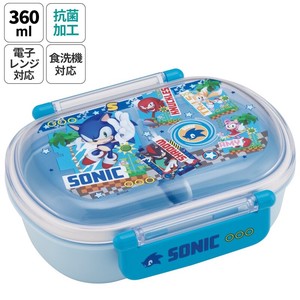 【スケーター】抗菌食洗機対応ランチボックス小判 【ソニック Sonic】 日本製