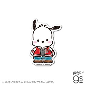 マルベル堂×はぴだんぶい ダイカットステッカー ポチャッコ サンリオ レトロ キャラクター グッズ SAN107