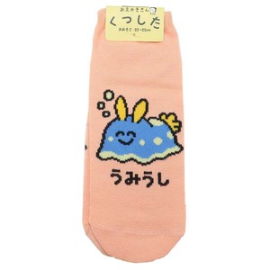 【靴下】おえかきさん レディースアンクルソックス うみうしさん