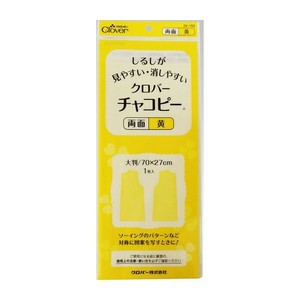 クロバー クロバーチャコピー両面 黄 24-153