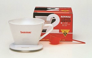 bonmac コーヒードリッパー 2〜4杯用 CD-2　ホワイト