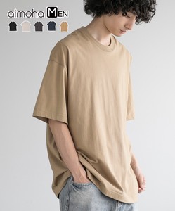 《 aimoha MEN 》コットンシームレスTEE tシャツ メンズ 半袖 綿 シンプル トップス ベーシック