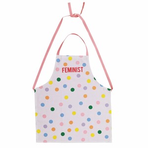 【特価品】ライス エプロン Dots and FEMINIST