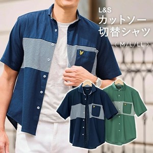 L＆S）カットソー切替シャツ