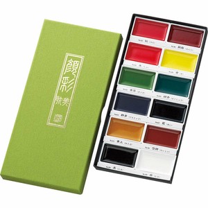 Kuretake Writing Material Gansai Tambi 12-color sets