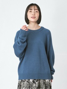 クルーネックニットプルオーバー 3色展開 M L LL 3L 《大きいサイズ》
