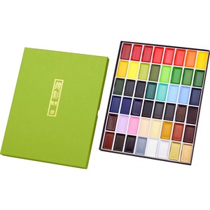 Kuretake Writing Material Gansai Tambi 48-color sets