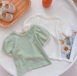 Kids' Short Sleeve Shirt/Blouse T-Shirt Summer Spring Short-Sleeve