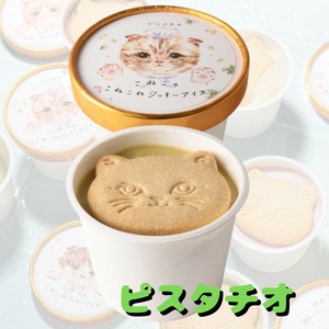 こねこのこねこねクッキーアイス ピスタチオ  106ml 88g