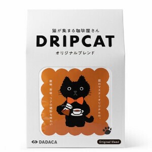 【ドリップコーヒー】(NEW)DRIPCAT オリジナルブレンド 4袋入り　ねこギフト