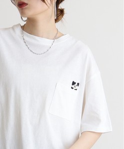 【2024新作】ネコ刺繍Tシャツ