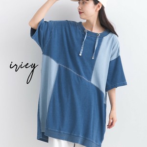 Tunic Tunic Mixing Texture Indigo Switching