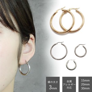 Pierced Earringss Stainless Steel 3mm