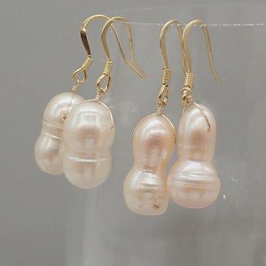 Gemstone Pendant Stainless Steel 2-pcs Made in Japan