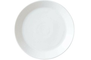 Mino ware Main Plate White Western Tableware 22cm Made in Japan