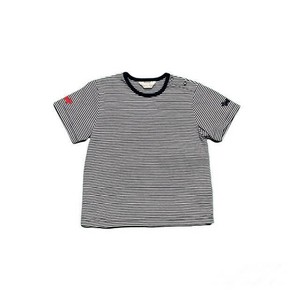 Kids' Short Sleeve T-shirt Border 80 ~ 95cm Made in Japan