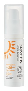 オーガニックUVプロテクト SPF30【オーガニック】【日焼け止め】【ナヴィーン】
