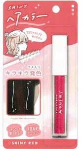 【2024年春夏新作】【ヘアケア】【コスメ】シャイニーヘアカラーマスカラ　SHINY RED　220389
